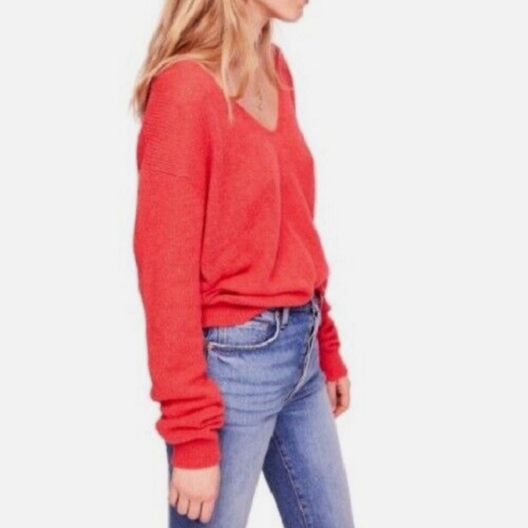 Free People Womens Gossamer Pullover Sweater Size M - Picture 4 of 10